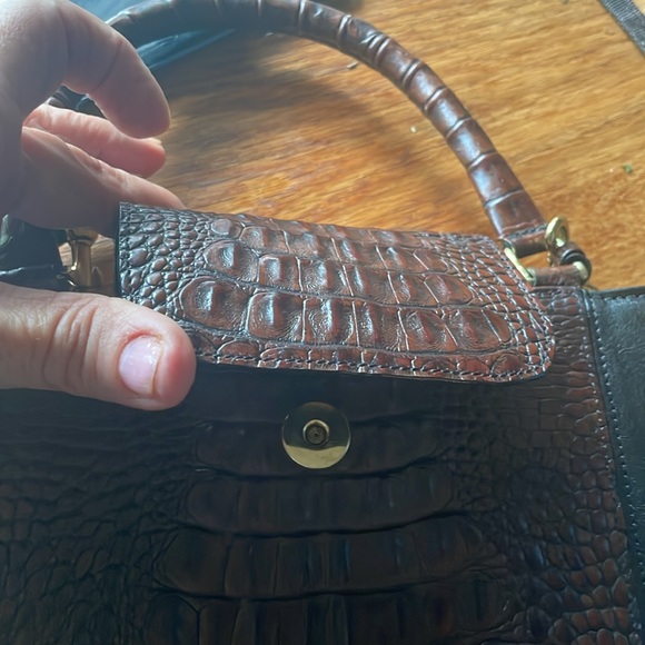 Vintage Brahmin Leather Crossbody/Satchel - Picture 10 of 10